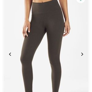 NWOT Fabletics Heathered High Rise 7/8 Leggings